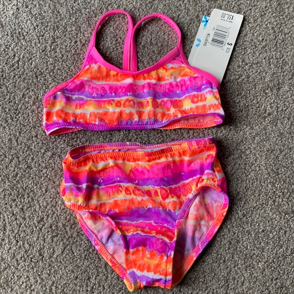 Jenni by Jennifer Moore girls neon bikini NWT - Picture 1 of 8